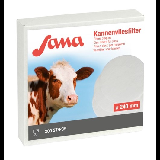 Filtre à lait Sana Ø 240 mm (200 pcs.)
